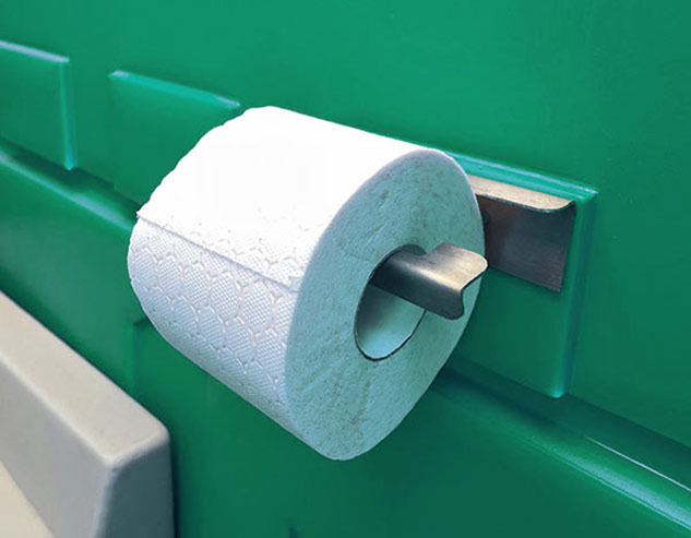 Держатель для туалетной бумаги внутри туалетной кабины «Эко-Стандарт».